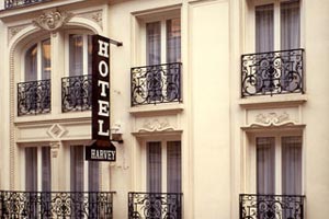 facade hotel harvey paris